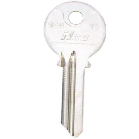 Dormakaba Kaba Y1-999 0.8 x 0.1 in. Ilco Key Blank For Yale Lockset; Pack Of 10 181891